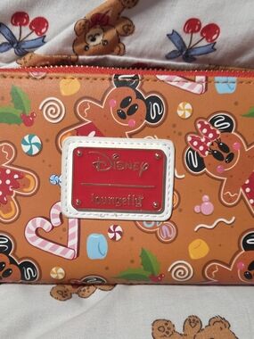 Loungfly X Disney Gingerbread Print Wallet